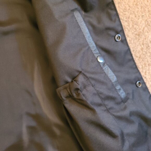 FMC Men's Black Leather Vest - Picture 5 of 7